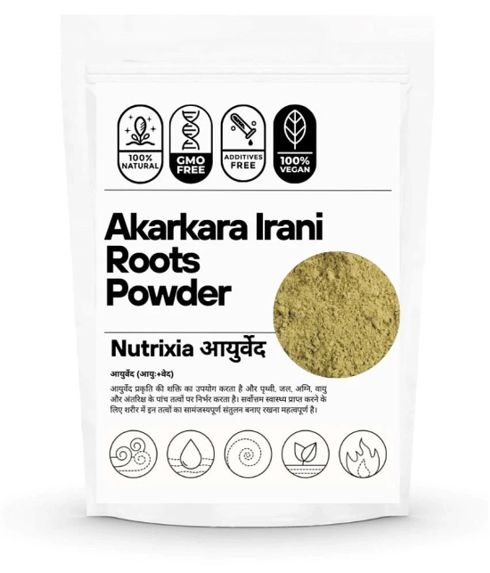 Nutrixia Akarkara Irani Roots Powder- Akarkara Asli- Pellitory Roots 25 gm