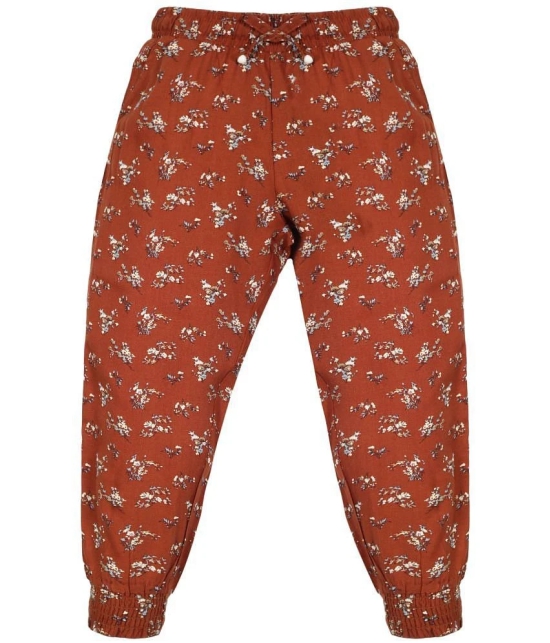 Plum Tree Girls Flower Print Rayon Pant  ( Pack of 2) - None