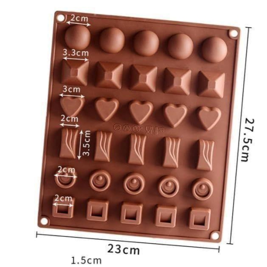 Skytail Silicone Chocolate Mould - 6 Designs