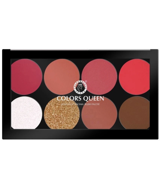 Colors Queen Ultra Professional Pressed Powder Blush Multi 20 g