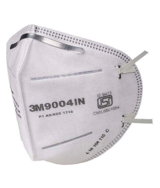 3M 9004IN Particulate Respirator, White - Pack of 5