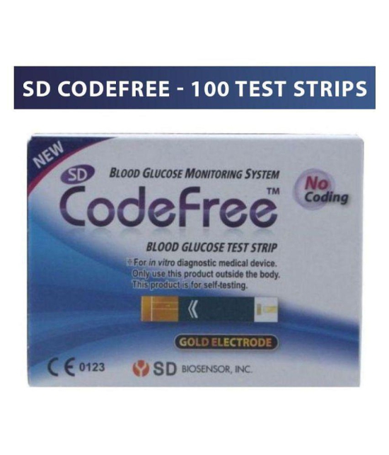 SD Codefree Blood Glucose Test Strips Expiry June 2024