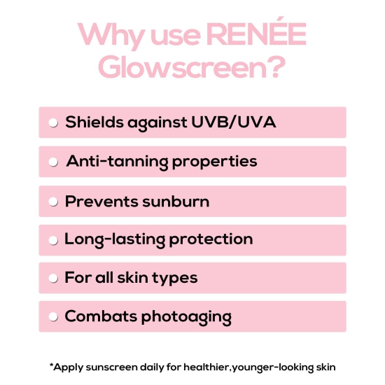 RENEE Glowscreen SPF 50 Sunscreen Spray - 50ml