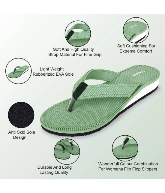 Phonolite Sea Green Women's Thong Flip Flop - None