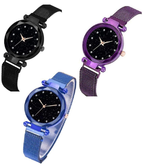 Hala - Multicolor Stainless Steel Analog Womens Watch