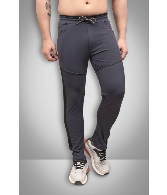 Forbro - Grey Lycra Men's Sports Trackpants ( Pack of 1 ) - None