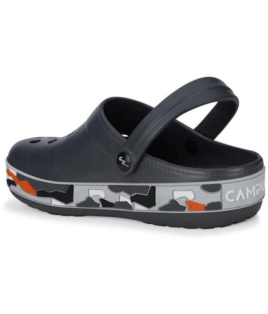 Campus - Dark Grey Mens Clogs - None