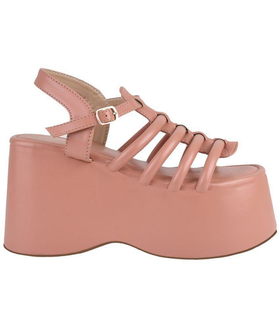 Shoetopia - Pink Women''s Sandal Heels - None