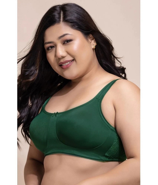 Clovia Green Polyester Non Padded Womens Minimizer Bra ( Pack of 1 ) - None