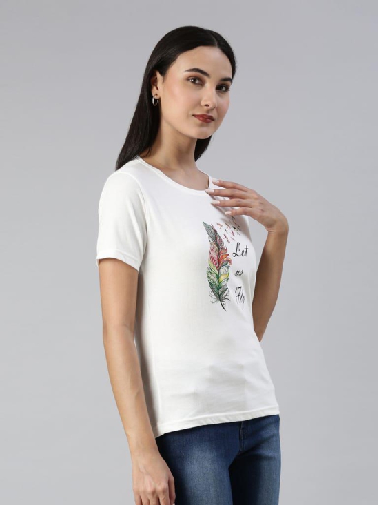 Womens Printed Casual Tshirt