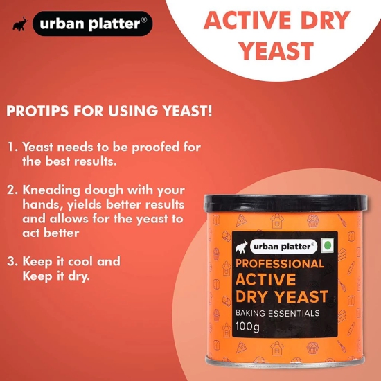 Urban Platter Bakers Active Dry Yeast, 100g