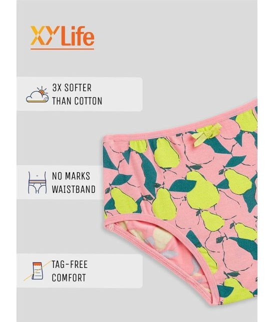 XY Life - Pink Modal Girls Panties ( Pack of 1 ) - None