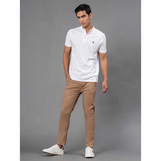 RedTape Casual Chinos For Men | Tan | Solid Woven Chinos | Skinny |Comfortable & Breathable | Durable & Moisture Absorbent | Cotton Chinos For Men