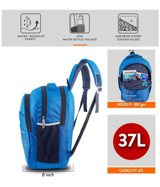 skyhunt 37 Ltrs Blue Laptop Bags