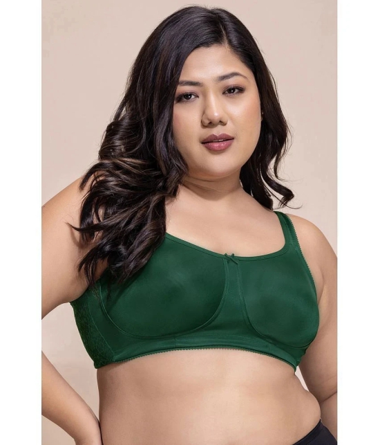 Clovia Green Polyester Non Padded Womens Minimizer Bra ( Pack of 1 ) - None