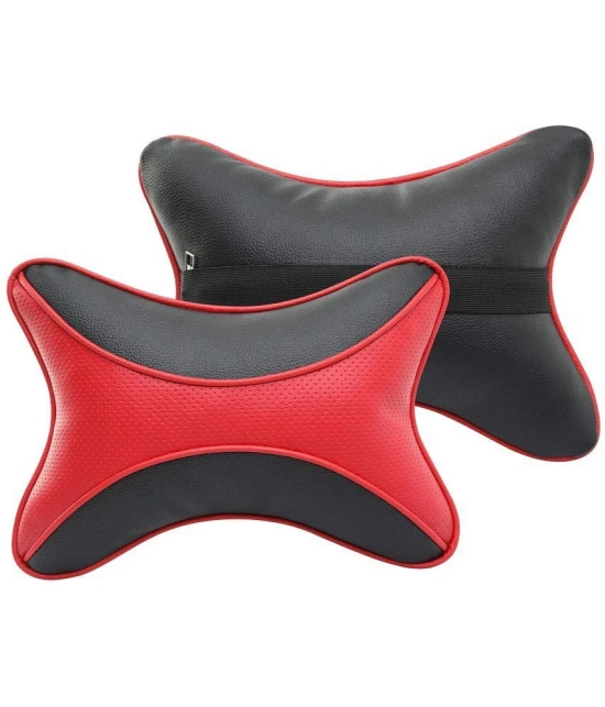 Auto Hub Neck Cushions Set of 2 Black