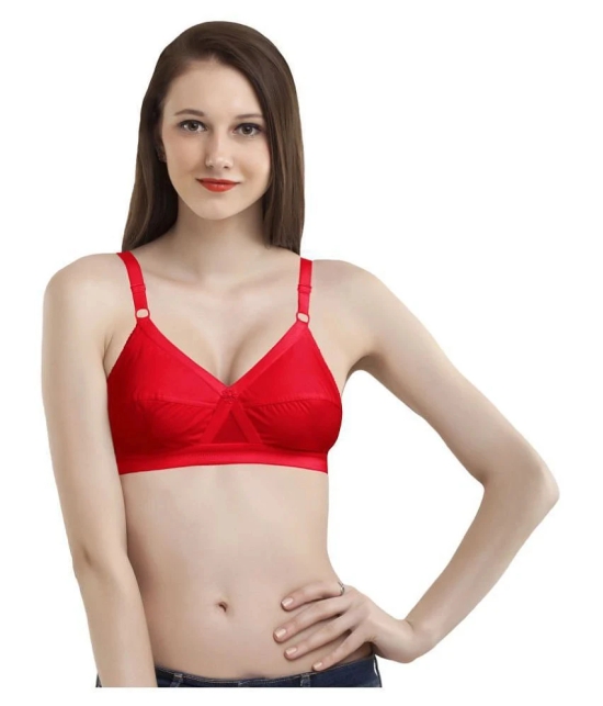 Madam Cotton T-Shirt Bra - Multi Color - 32D