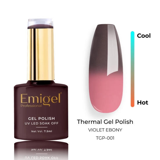 Emigel - Thermal UV Gel Poilsh - 08 Shades-VIOLET EBONY