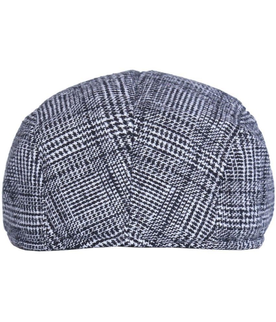 Zacharias Grey Woollen Mens Cap ( Pack of 1 ) - Grey