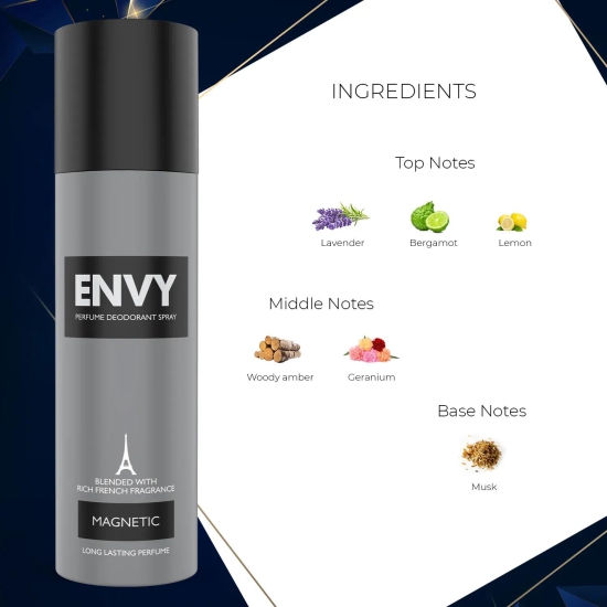 Envy Magnetic Deo 120ml