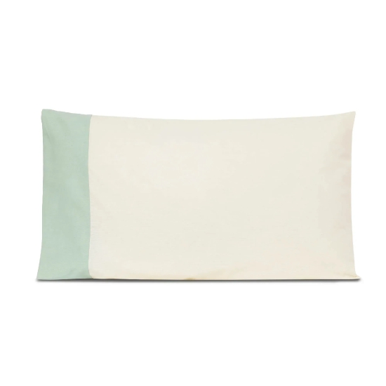 Colour Accent 100% Cotton Bed Pillow Cover | Single Beige