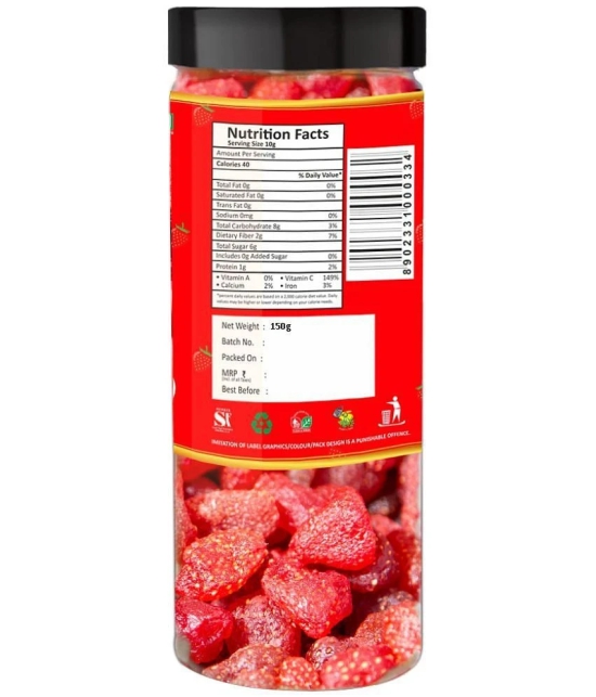 YUM YUM Premium Dried Strawberries 150 g