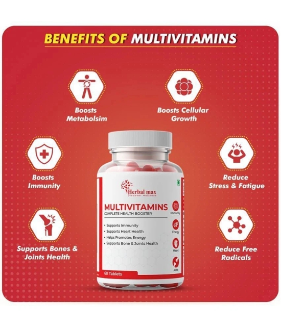 Herbal max Multivitamins For Men & Women ( Pack of 1 )