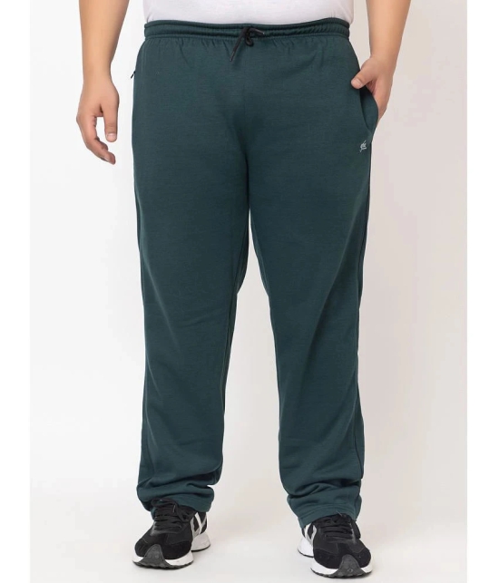 YHA Green Fleece Mens Trackpants ( Pack of 1 ) - None