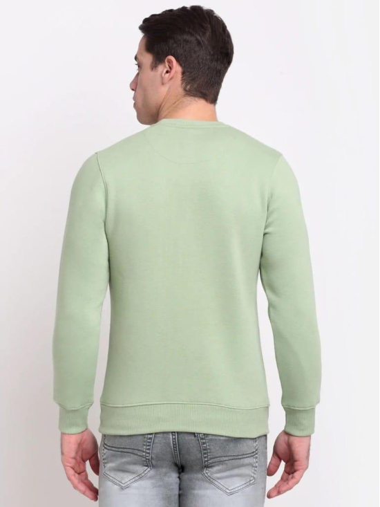 Rodamo  Men Green Printed Sweatshirt