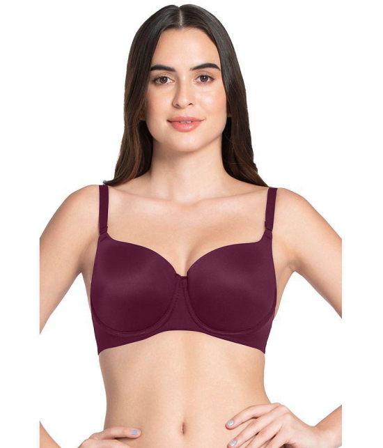 Amante - Purple Nylon Lightly Padded Women's T-Shirt Bra ( Pack of 1 ) - None