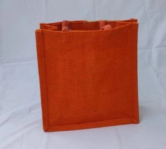 Sonchiraiya Orange Jute Bag