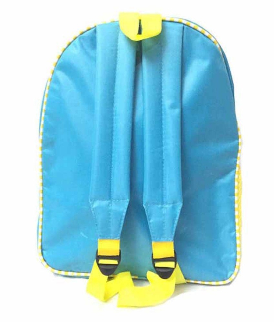 Apnav Polyester 12 Ltrs Blue Kids School Bag