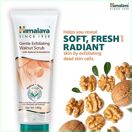 Himalaya Herbals Walnut Scrub, 50Ml