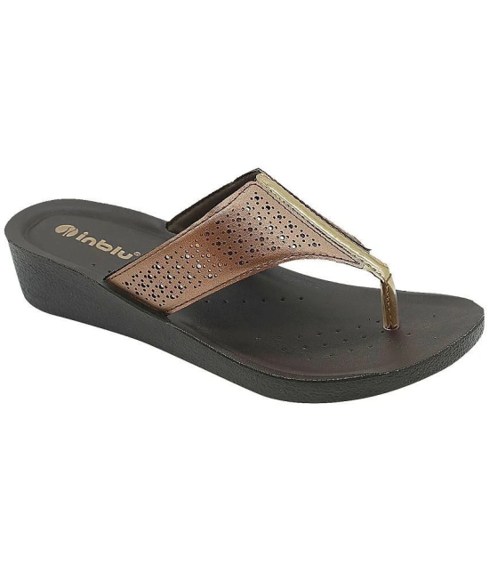 Inblu Brown Womens Flats - None