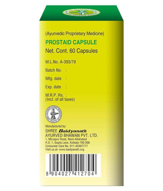 Baidyanath Prostaid Capsule (120 Capsules)