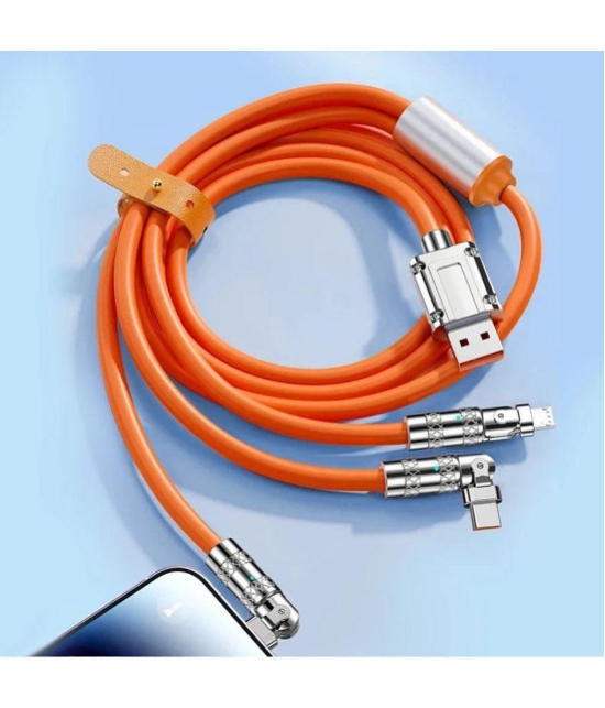 Life Like Orange 5 A Multi Pin Cable 1.2 Meter - Orange