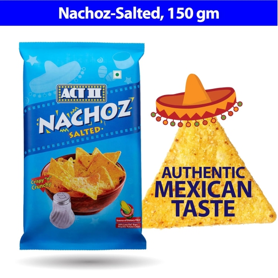 Act Ii Nachoz Salted, 150 Gm