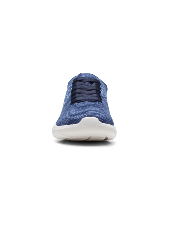 CLARKS NAVY WOMEN NOVA GLINT LACE UP SNEAKERS