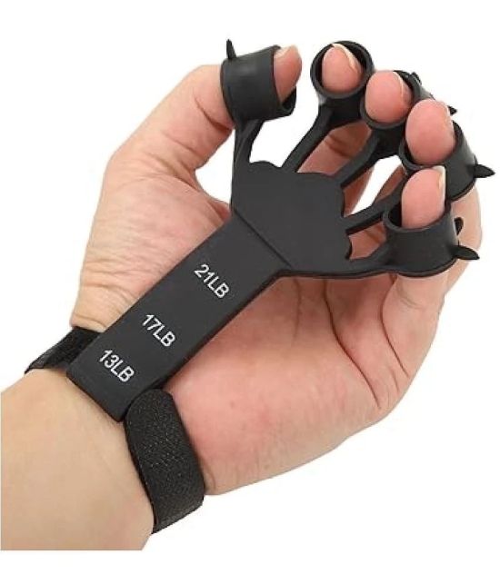 Hand Grip Strength Trainer for Men and Women, Gym and Home Workout Equipment with Rubber Grippers - Finger Gripper - Strengthener for Climbing, Guitar, Forearm, Exerciser For Hand and Wrist 