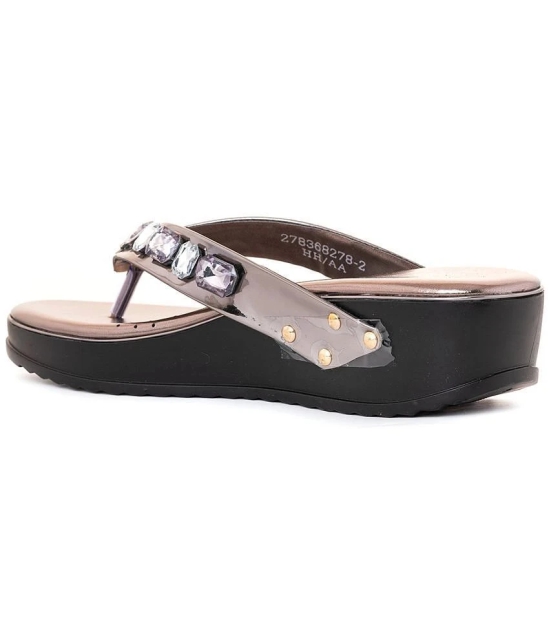 KHADIM Gray Womens Flats - None