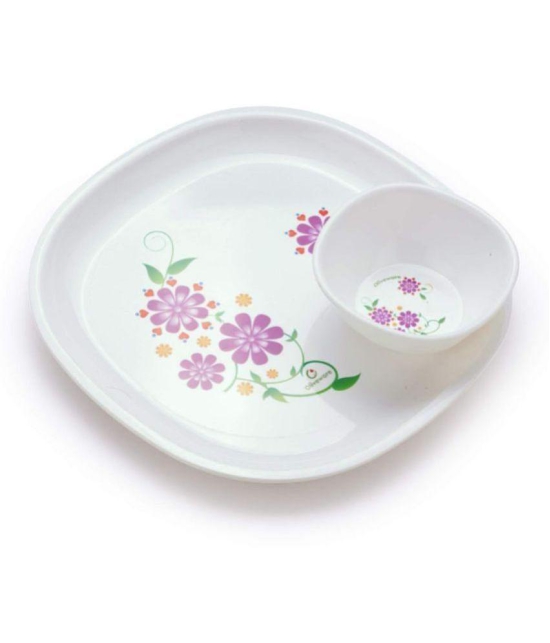 Oliveware White Serving Plate ( Set of 8 )