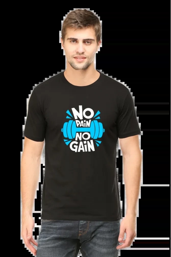 NO PAIN NO GAIN-Steel Grey / XL