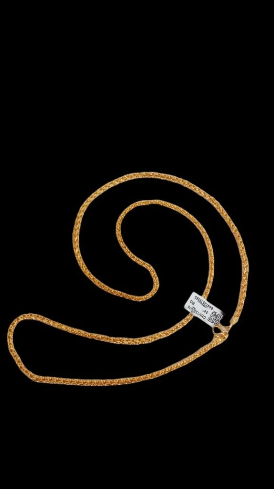 1grm Gold Plated Cuban Link Chain Necklace