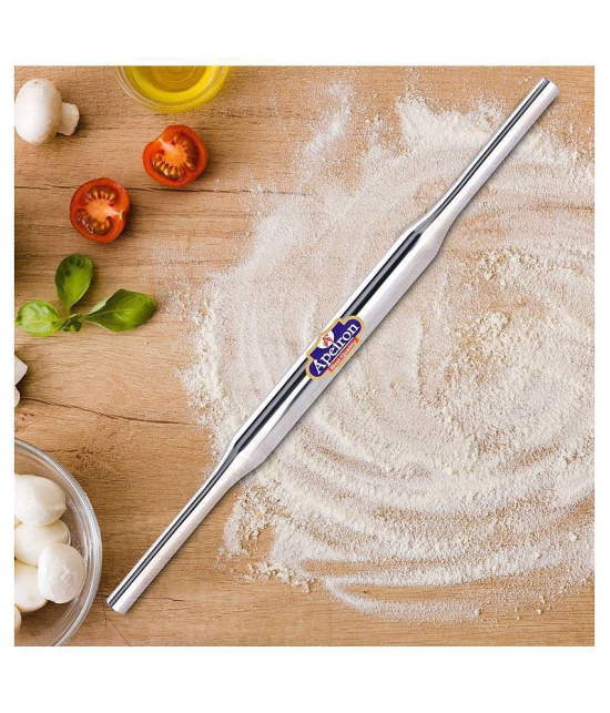 APEIRON Steel Rolling Pin 1 Pc - Silver