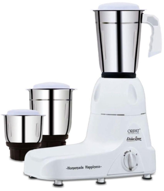 Orpat Orpat Mixer Grinder 650 Watt 3 Jar Juicer Mixer Grinder