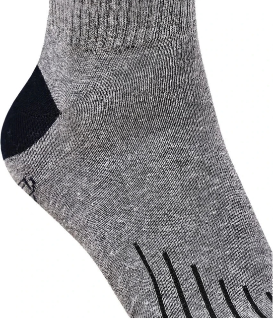 Dollar - Cotton Mens Solid Multicolor Ankle Length Socks ( Pack of 3 ) - Multicolor