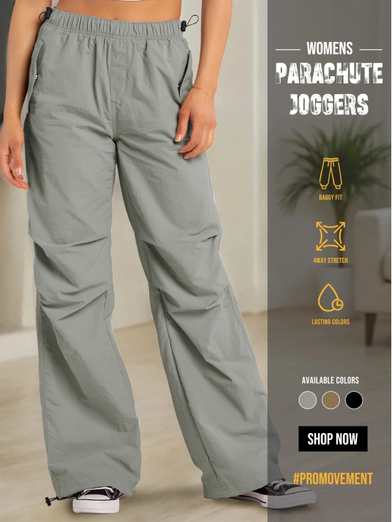 Parachute Light Grey Women Trackpant-XL / Light Grey