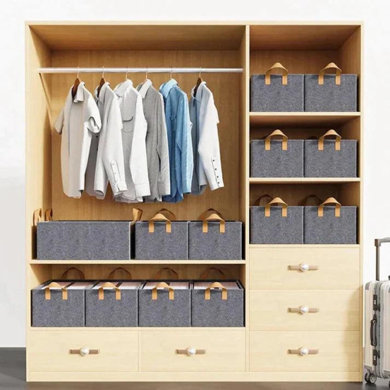 Premium Multi-functional Folding Wardrobe Organizer - Space Saver (Buy 1 Get 1 Free)