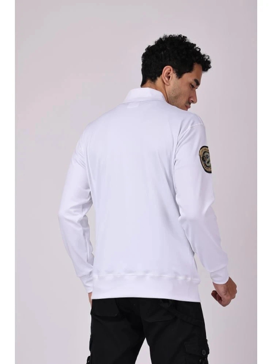 yellow tree White Polyester Mens Gym Jacket ( Pack of 1 ) - None