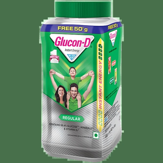 Glucon-D Instant Energy Regular, 500 Gm